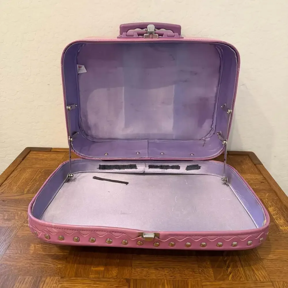 Vintage Bratz Envogue Glitter Roller Luggage Suitcase